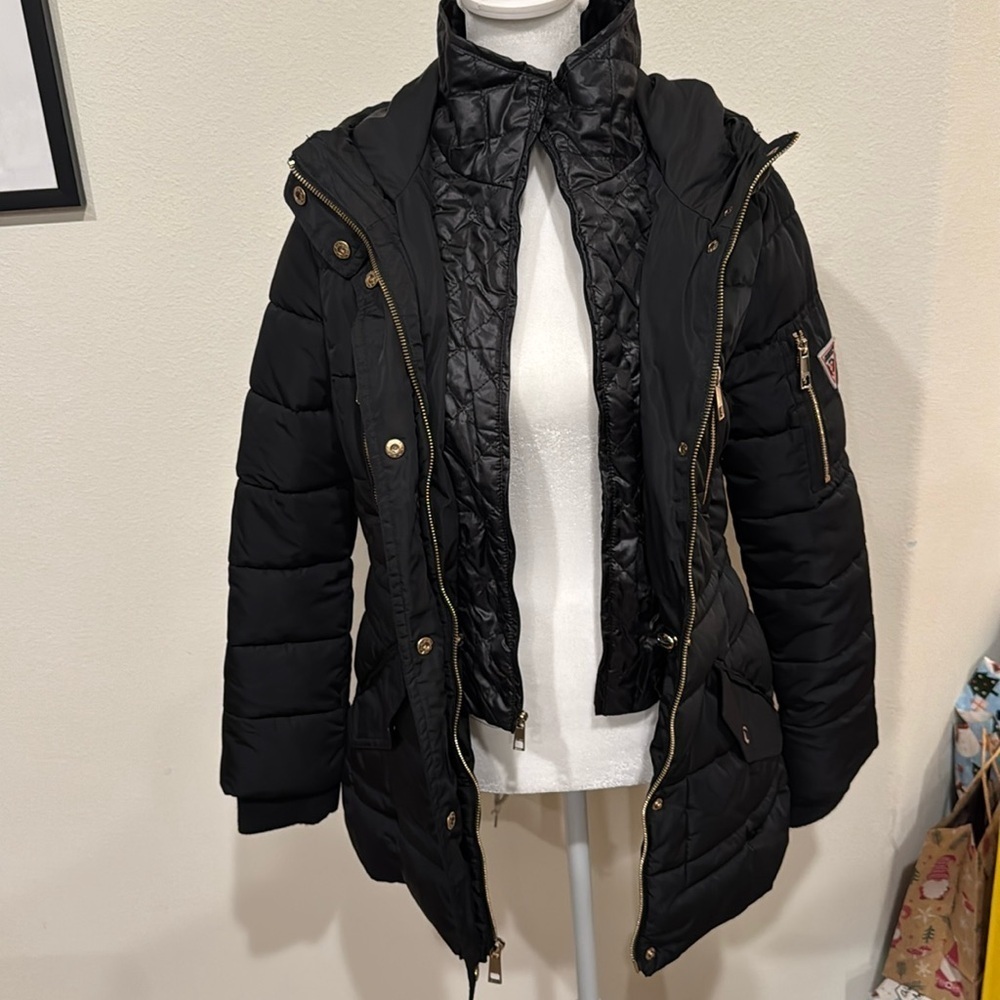 Guess Women's Mason Hooded Puffer Jacket